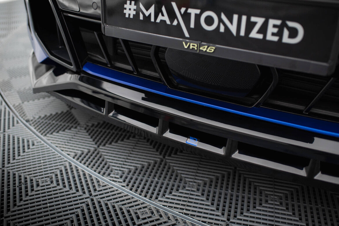 Frontlippe V.2 passend für BMW X5 M-Paket G05 FL schwarz Hochglanz