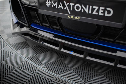 Frontlippe V.2 passend für BMW X5 M-Paket G05 FL schwarz Hochglanz