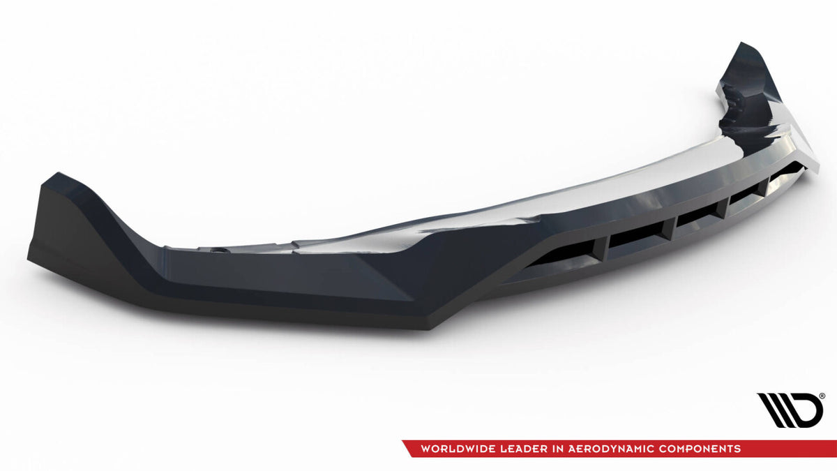 Frontlippe V.2 passend für BMW X5 M-Paket G05 schwarz Hochglanz