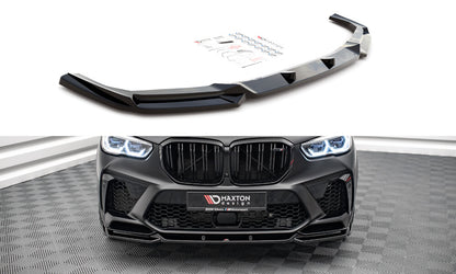 Frontlippe V.2 passend für BMW X5M F95 schwarz Hochglanz
