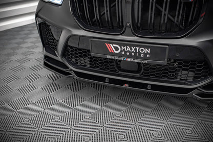 Frontlippe V.2 passend für BMW X5M F95 schwarz Hochglanz