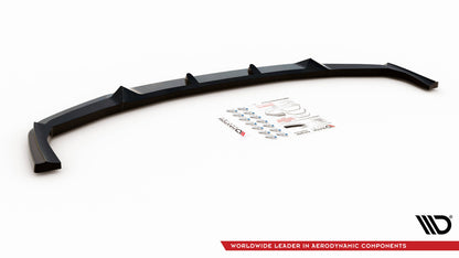 Frontlippe V.2 passend für BMW X5M F95 schwarz Hochglanz