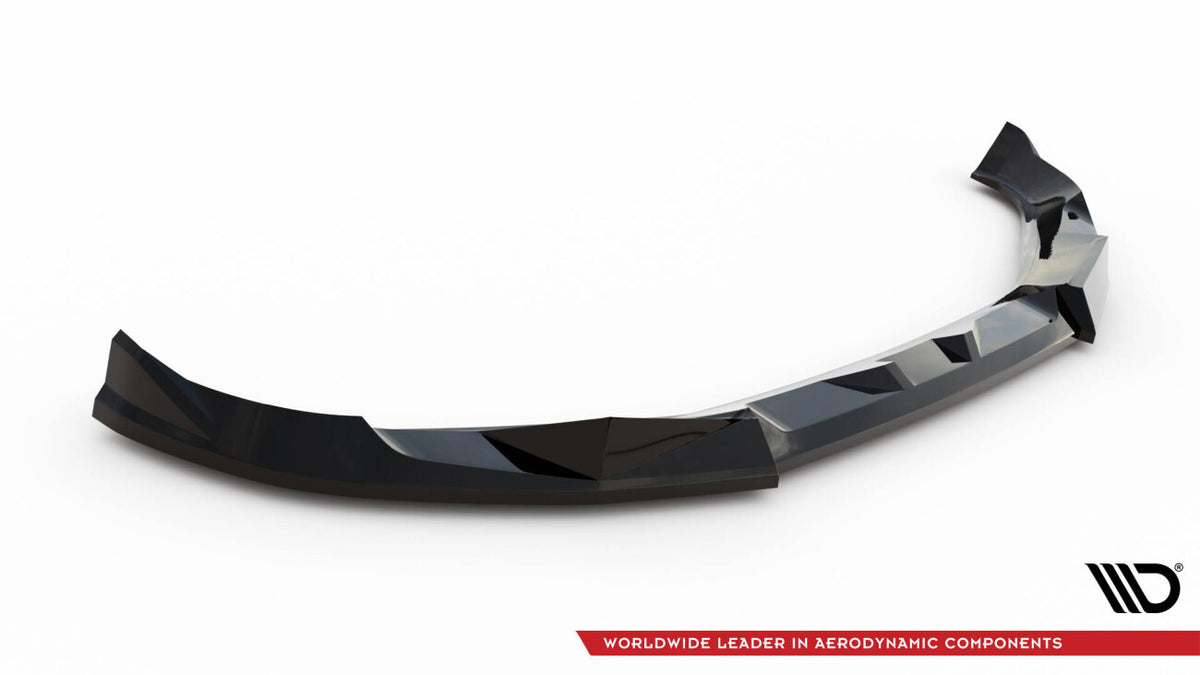 Frontlippe V.2 passend für BMW XM G09 schwarz Hochglanz