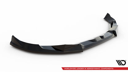 Frontlippe V.2 passend für BMW XM G09 schwarz Hochglanz
