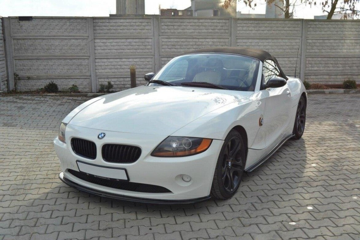 Frontlippe V.2 passend für BMW Z4 E85 vor FL schwarz Hochglanz