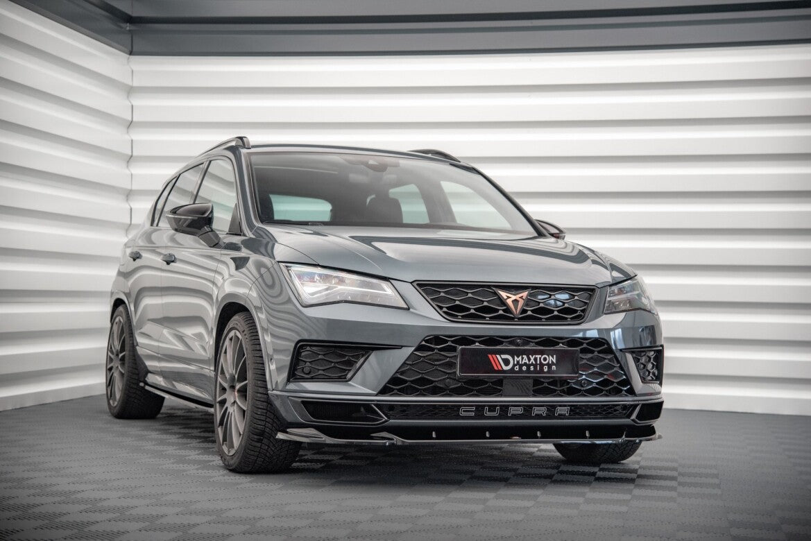 Frontlippe V.2 passend für CUPRA Ateca Mk1 schwarz Hochglanz