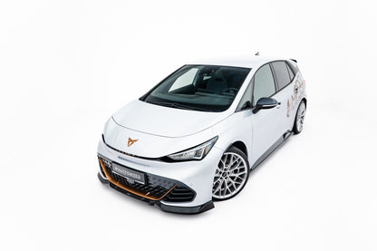 Frontlippe V.2 passend für CUPRA Born Mk1 schwarz Hochglanz