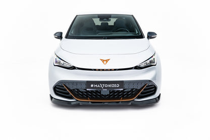 Frontlippe V.2 passend für CUPRA Born Mk1 schwarz Hochglanz