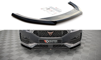Frontlippe V.2 passend für CUPRA Leon Mk1 schwarz Hochglanz