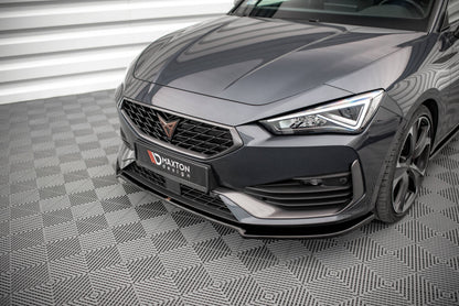 Frontlippe V.2 passend für CUPRA Leon Mk1 schwarz Hochglanz