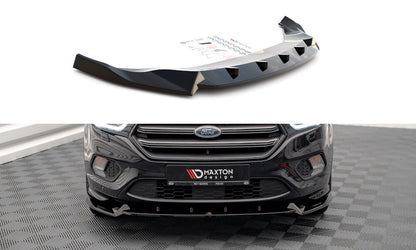 Frontlippe V.2 passend für Ford Escape ST-Line Mk3 schwarz Hochglanz
