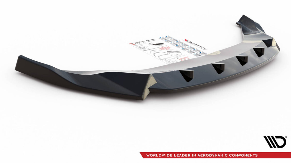 Frontlippe V.2 passend für Ford Escape ST-Line Mk3 schwarz Hochglanz