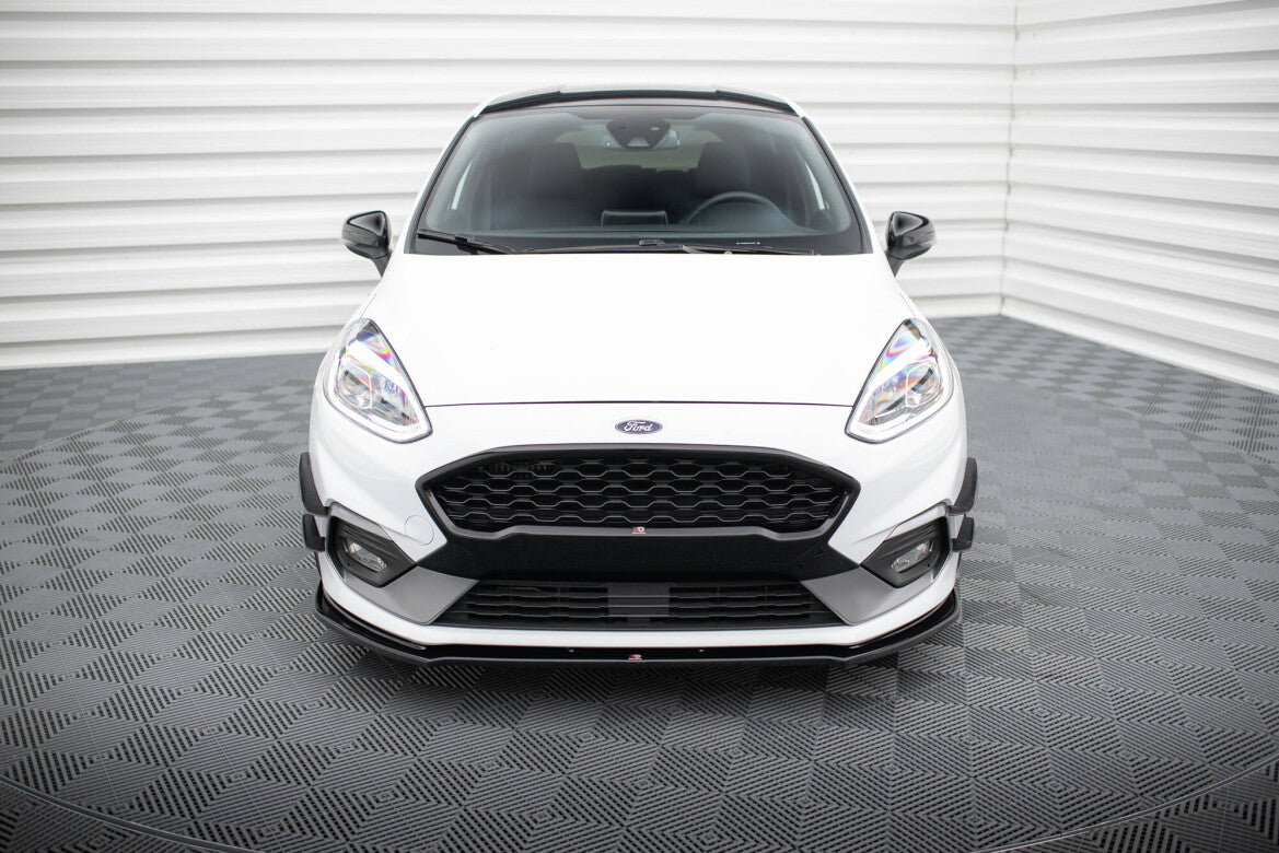 Frontlippe V.2 passend für Ford Fiesta Mk8 ST / ST-Line schwarz Hochglanz