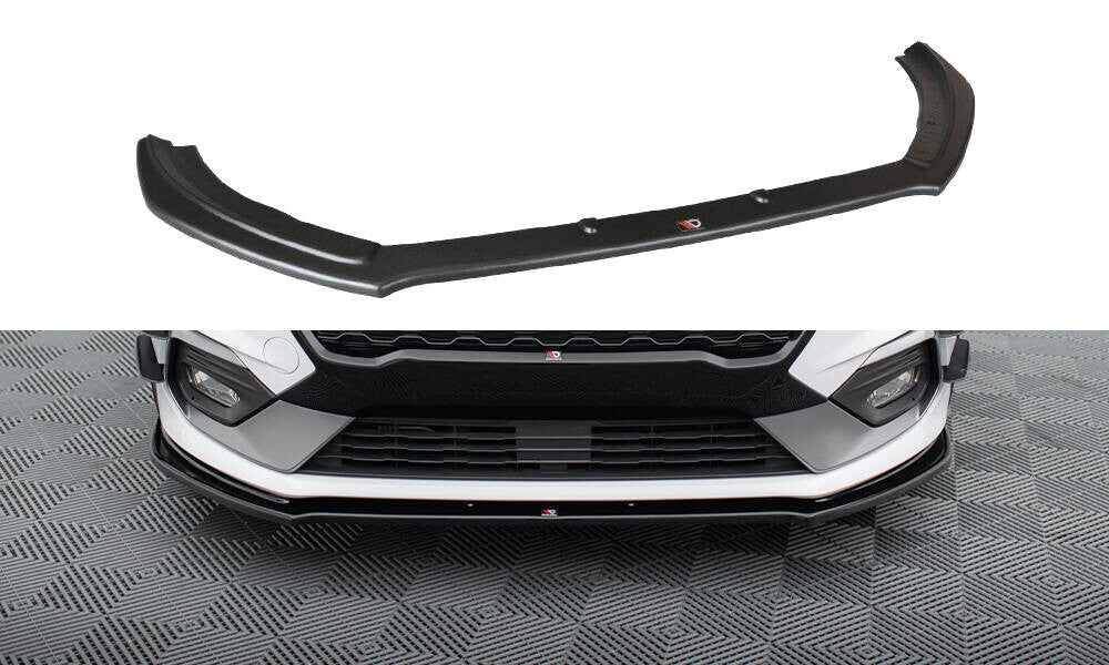 Frontlippe V.2 passend für Ford Fiesta Mk8 ST / ST-Line schwarz Hochglanz