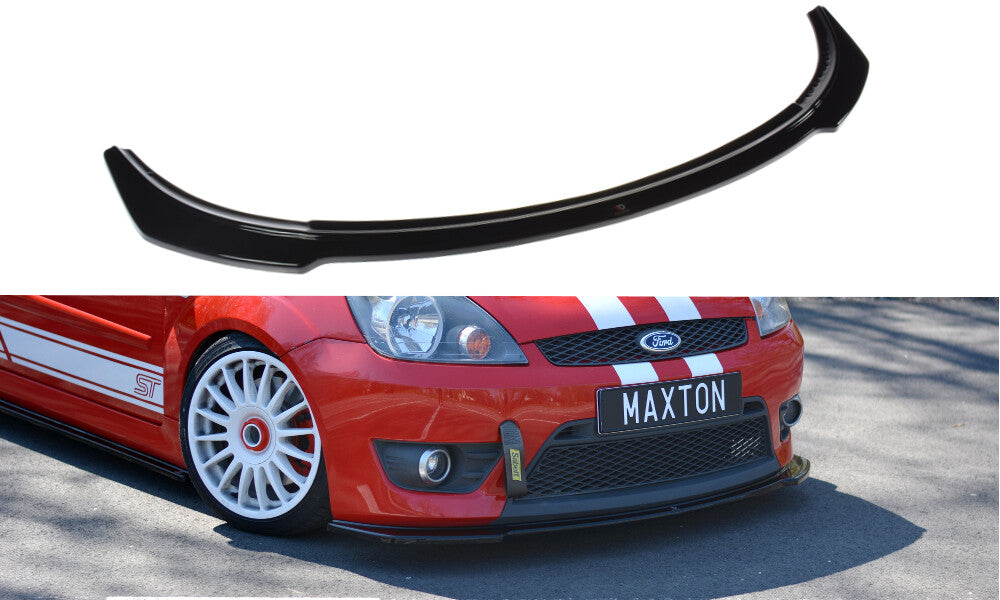 Frontlippe V.2 passend für Ford Fiesta ST Mk6 schwarz Hochglanz