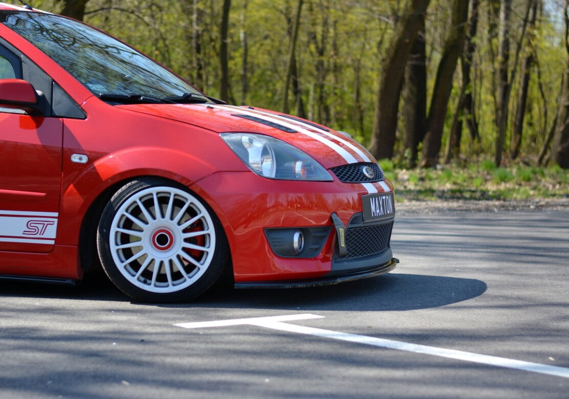Frontlippe V.2 passend für Ford Fiesta ST Mk6 schwarz Hochglanz