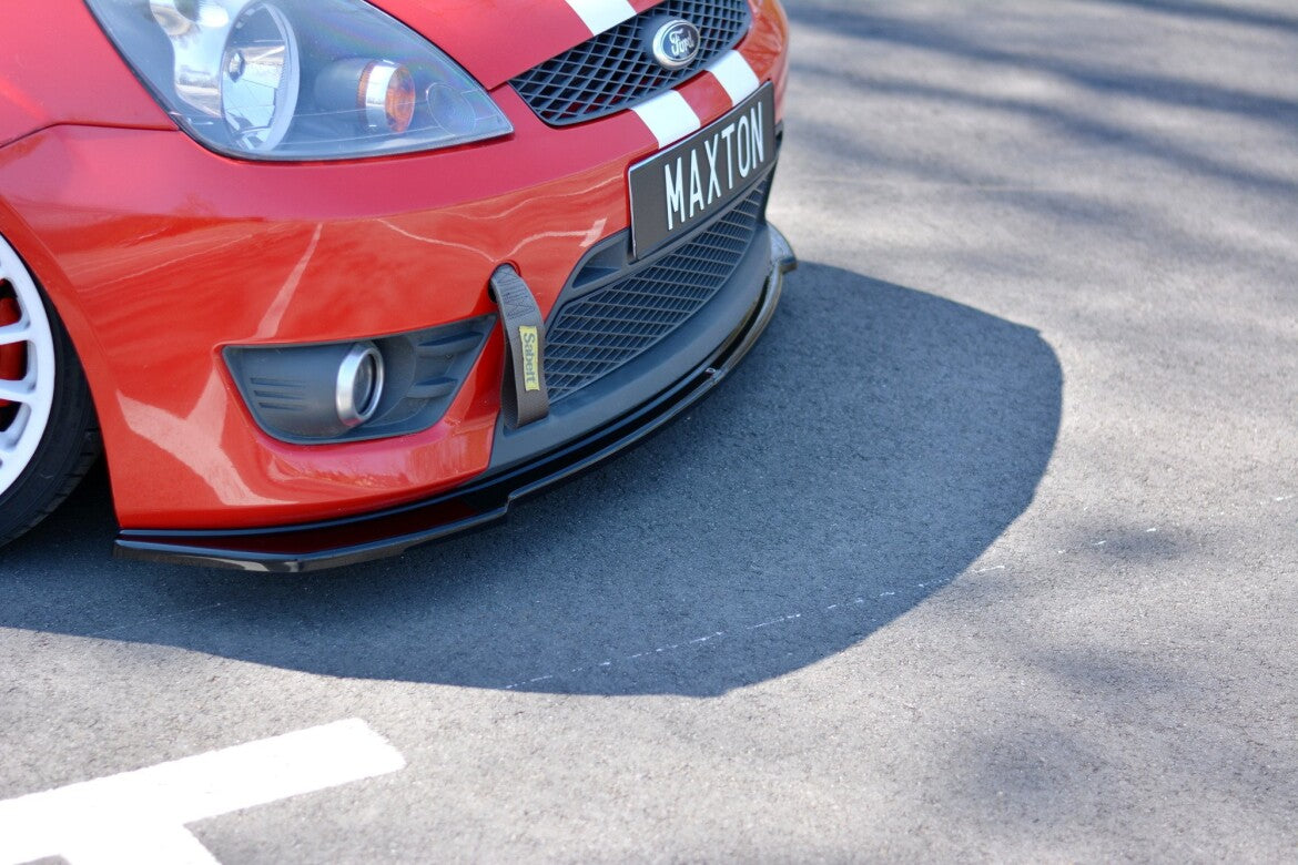 Frontlippe V.2 passend für Ford Fiesta ST Mk6 schwarz Hochglanz