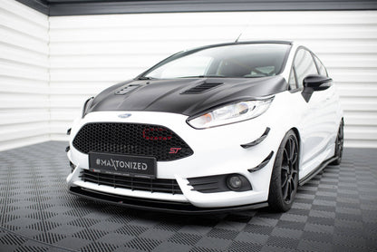 Frontlippe V.2 passend für Ford Fiesta ST Mk7 FL schwarz Hochglanz
