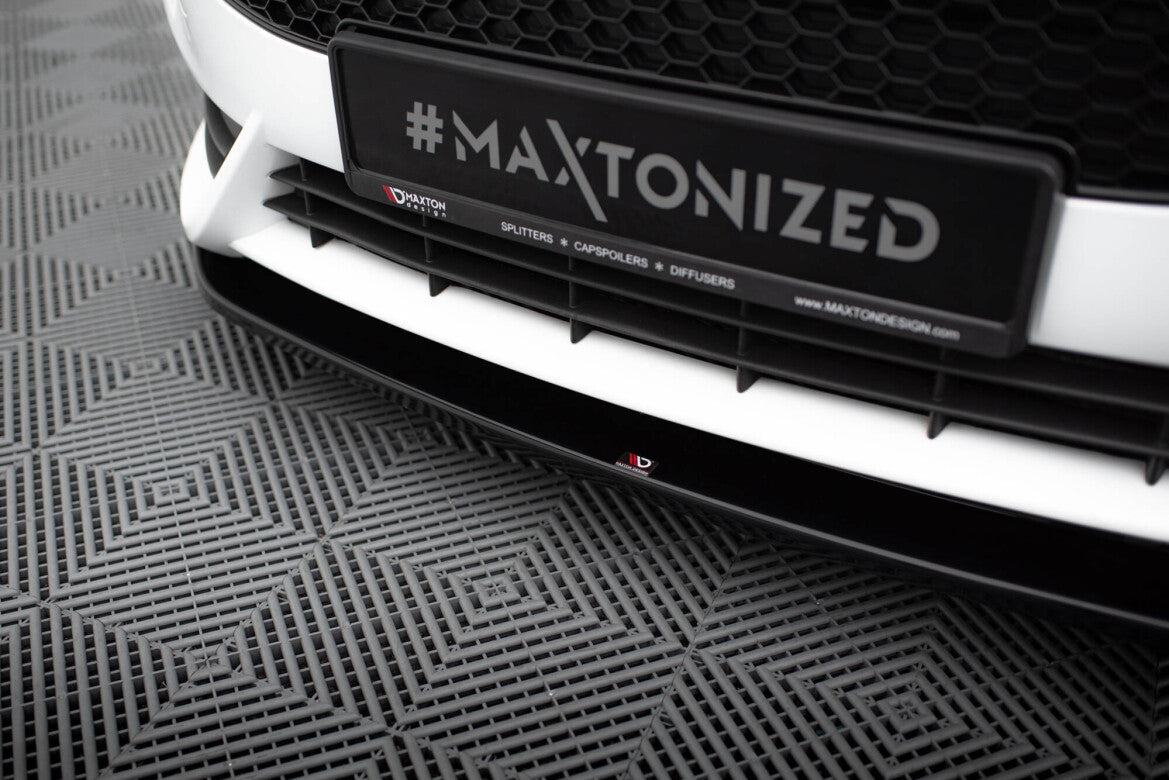Frontlippe V.2 passend für Ford Fiesta ST Mk7 FL schwarz Hochglanz