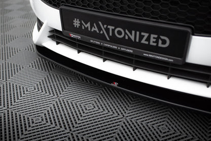 Frontlippe V.2 passend für Ford Fiesta ST Mk7 FL schwarz Hochglanz