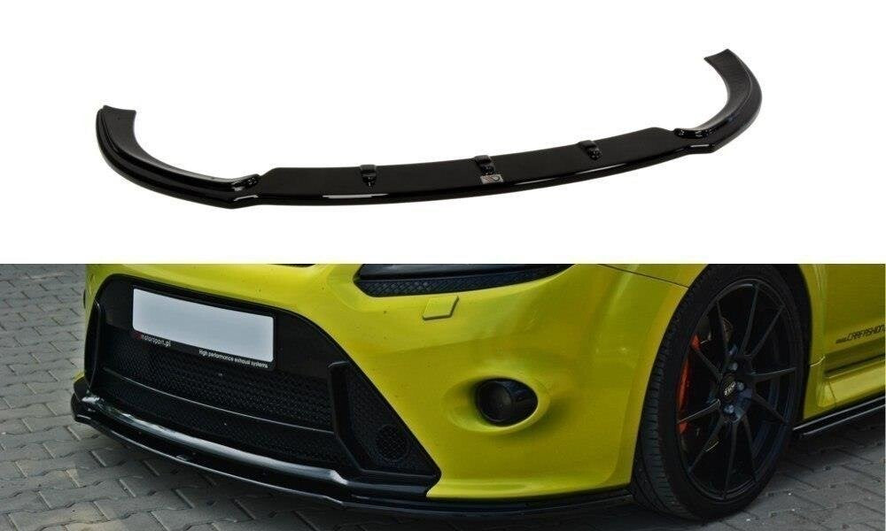 Frontlippe V.2 passend für Ford Focus RS Mk2 schwarz Hochglanz