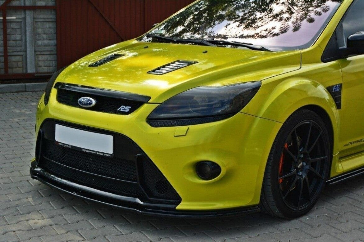 Frontlippe V.2 passend für Ford Focus RS Mk2 schwarz Hochglanz