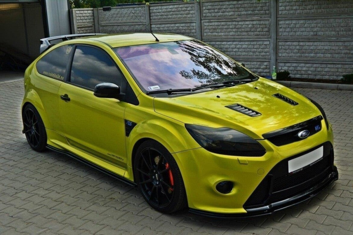 Frontlippe V.2 passend für Ford Focus RS Mk2 schwarz Hochglanz
