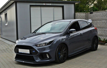 Frontlippe V.2 passend für Ford Focus RS Mk3 schwarz Hochglanz