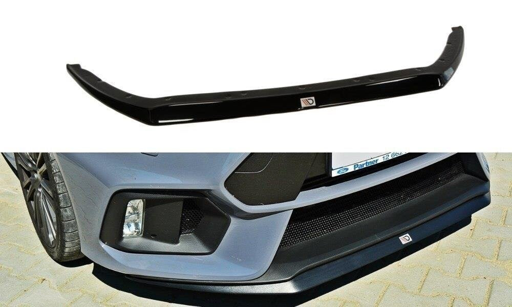 Frontlippe V.2 passend für Ford Focus RS Mk3 schwarz Hochglanz