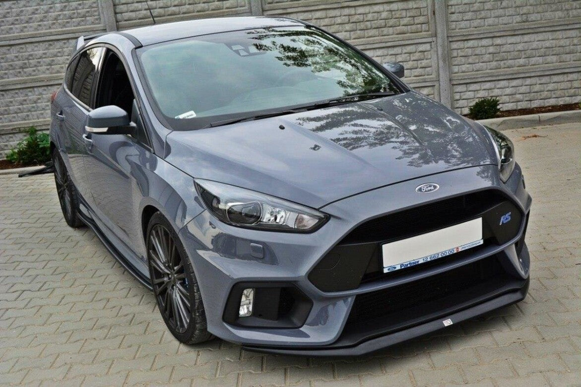 Frontlippe V.2 passend für Ford Focus RS Mk3 schwarz Hochglanz
