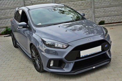 Frontlippe V.2 passend für Ford Focus RS Mk3 schwarz Hochglanz