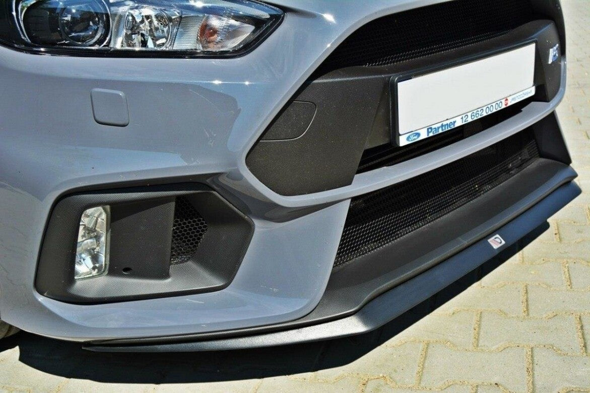 Frontlippe V.2 passend für Ford Focus RS Mk3 schwarz Hochglanz