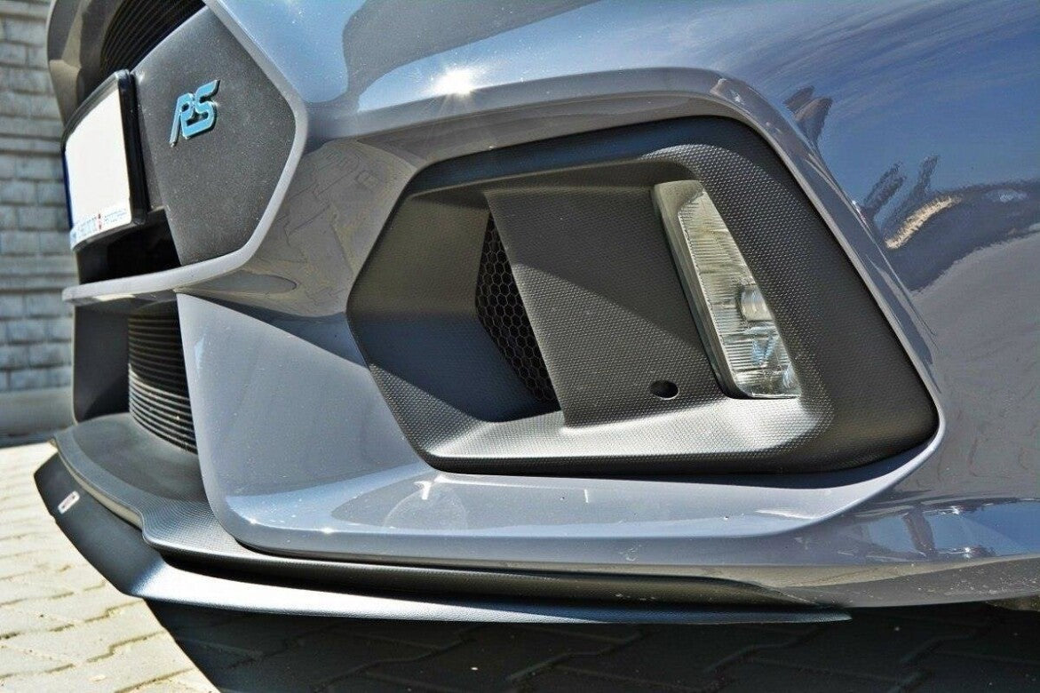 Frontlippe V.2 passend für Ford Focus RS Mk3 schwarz Hochglanz
