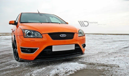 Frontlippe V.2 passend für Ford Focus ST Mk2 schwarz Hochglanz