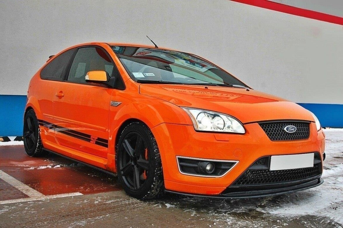 Frontlippe V.2 passend für Ford Focus ST Mk2 schwarz Hochglanz