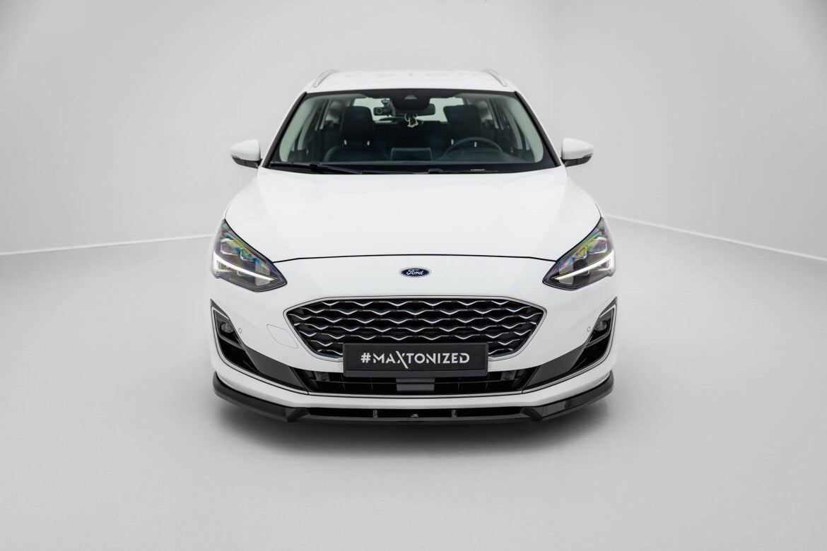 Frontlippe V.2 passend für Ford Focus Vignale Mk4 schwarz Hochglanz