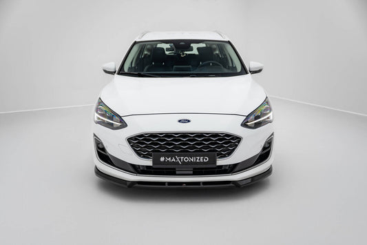 Frontlippe V.2 passend für Ford Focus Vignale Mk4 schwarz Hochglanz