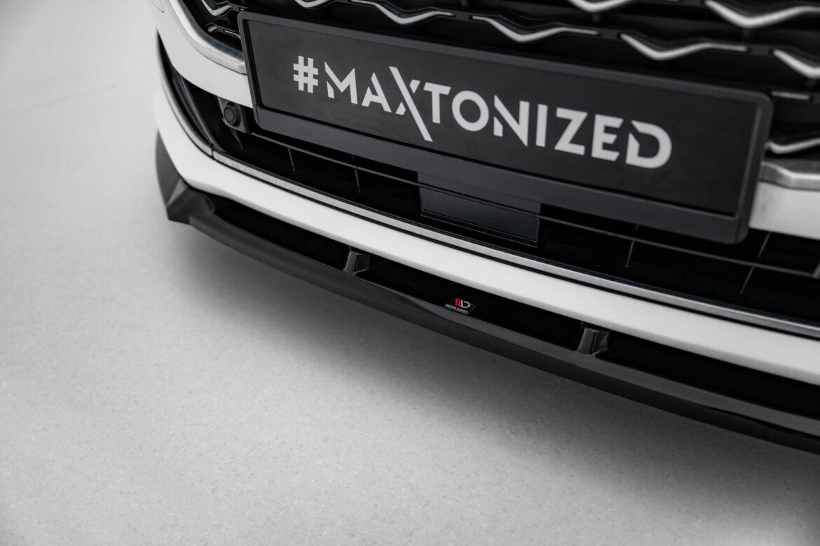 Frontlippe V.2 passend für Ford Focus Vignale Mk4 schwarz Hochglanz