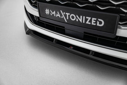 Frontlippe V.2 passend für Ford Focus Vignale Mk4 schwarz Hochglanz