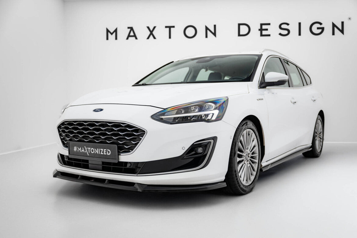 Frontlippe V.2 passend für Ford Focus Vignale Mk4 schwarz Hochglanz