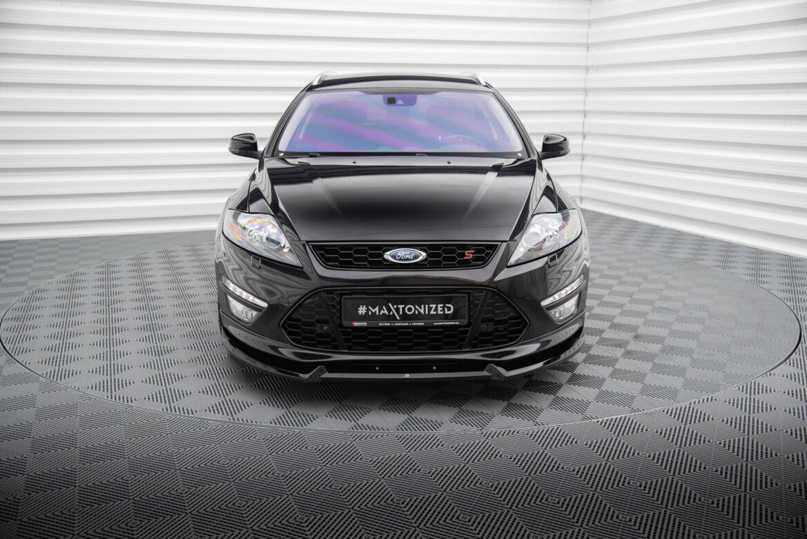 Frontlippe V.2 passend für Ford Mondeo ST-Line Kombi Mk4 FL schwarz Hochglanz