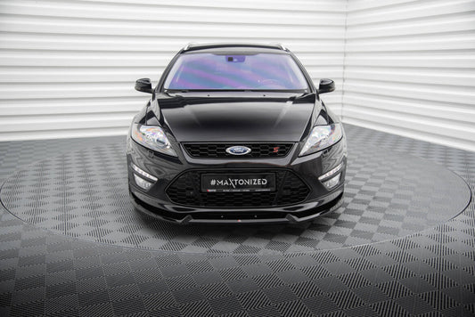 Frontlippe V.2 passend für Ford Mondeo ST-Line Kombi Mk4 FL schwarz Hochglanz
