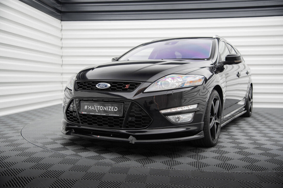 Frontlippe V.2 passend für Ford Mondeo ST-Line Kombi Mk4 FL schwarz Hochglanz