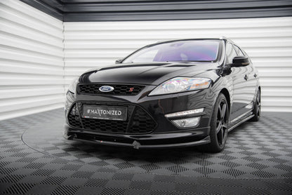 Frontlippe V.2 passend für Ford Mondeo ST-Line Kombi Mk4 FL schwarz Hochglanz