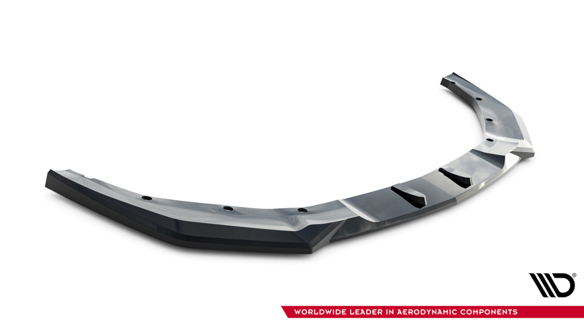 Frontlippe V.2 passend für Ford Mustang Dark Horse Mk7 schwarz Hochglanz
