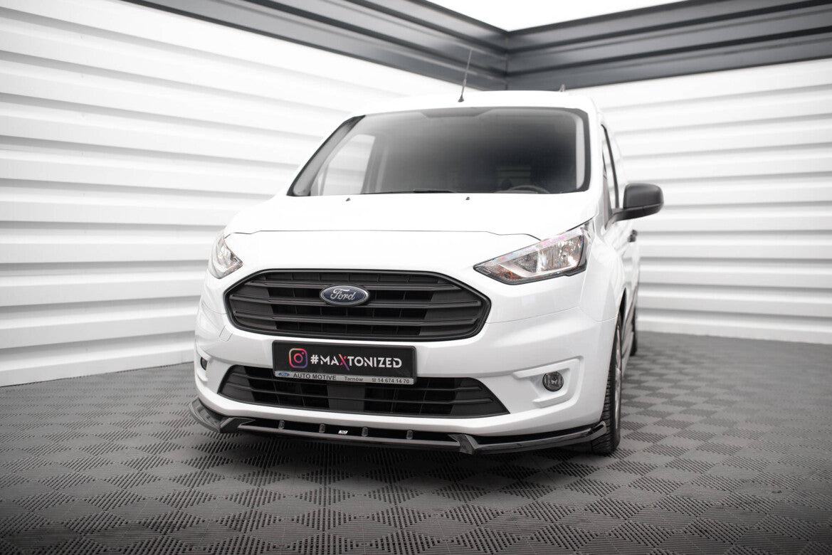 Frontlippe V.2 passend für Ford Transit Connect Mk2 FL schwarz Hochglanz