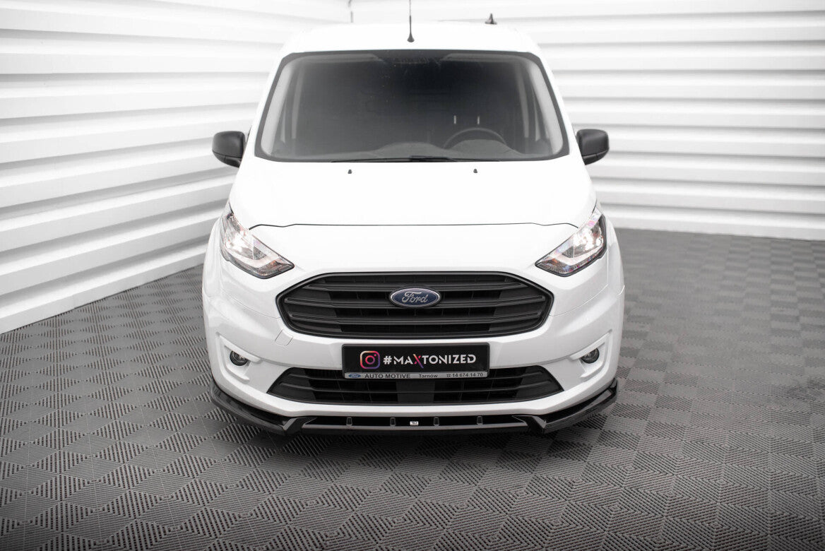 Frontlippe V.2 passend für Ford Transit Connect Mk2 FL schwarz Hochglanz