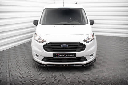 Frontlippe V.2 passend für Ford Transit Connect Mk2 FL schwarz Hochglanz