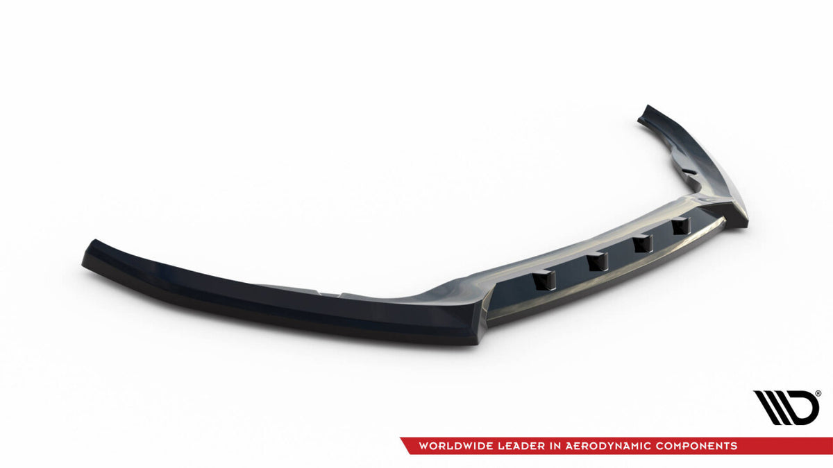 Frontlippe V.2 passend für Ford Transit Connect Mk2 FL schwarz Hochglanz
