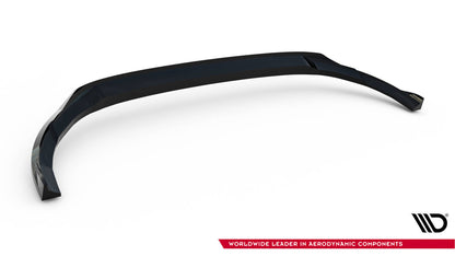 Frontlippe V.2 passend für Ford Transit Custom / Tourneo Custom Mk2 schwarz Hochglanz